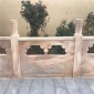石雕栏杆 汉白玉大桥护城河提护栏 天然汉白玉石栏杆栏板石雕 大理石升旗台栏杆